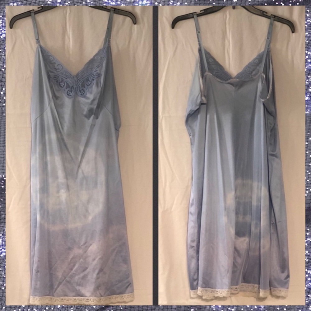 Vintage Handmade Tie-Dyed Slip Dress